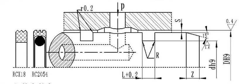 Rotary Glyd Ring Seal For Swivel